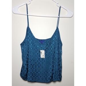 NWT|Aeropostale Blue Silky Tank Top, MEDIUM